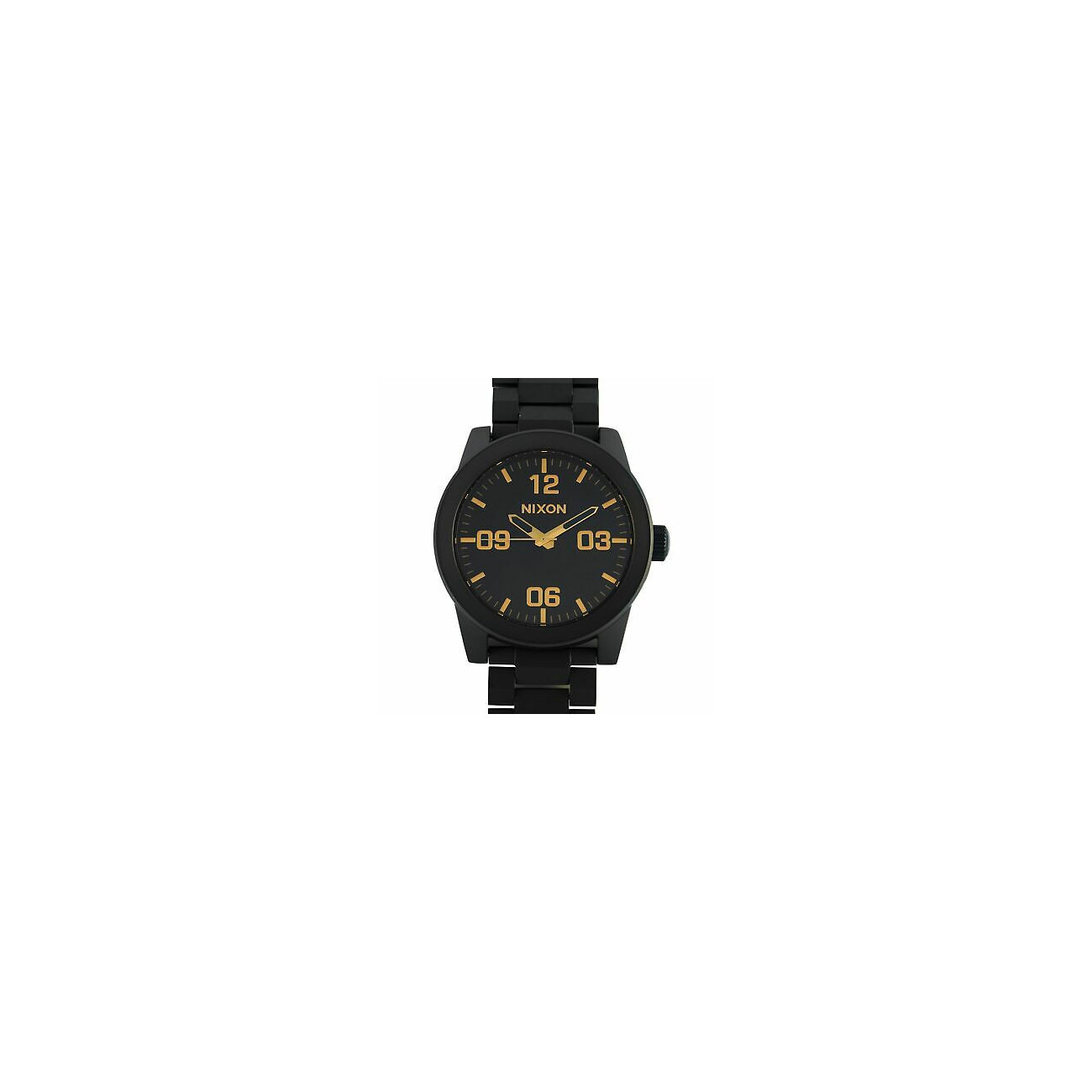 Montre noir best sale mat homme