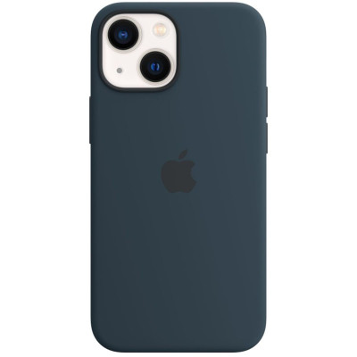 SILICONE CASE WITH MAGSAFE FOR IPHONE 13 MINI ABYSS BLUE