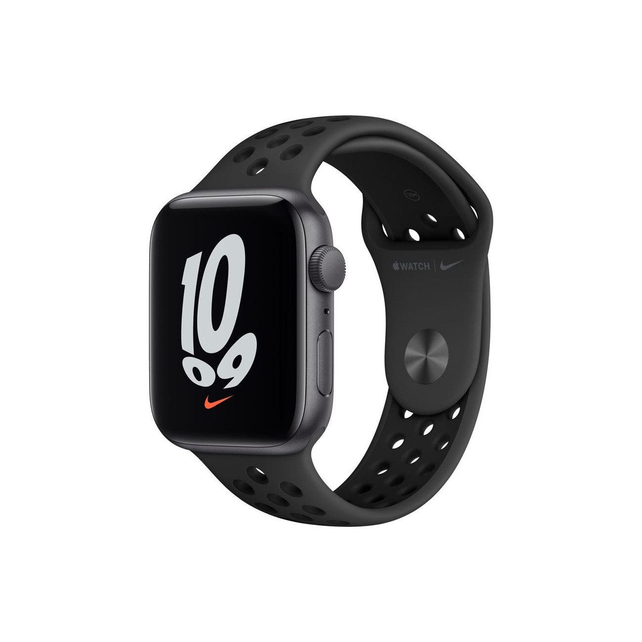 MONTRE APPLE WATCH NIKE SE GPS 44MM GRIS SIDERAL ALUMINIUM ANTHRACITE