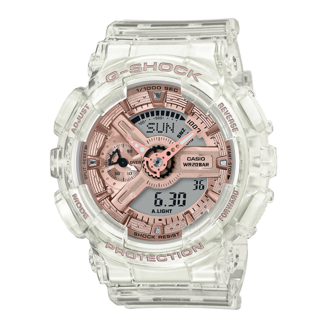 Rose gold g shock watch men's hot sale