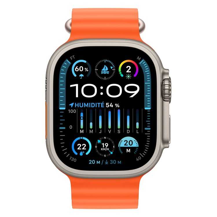 Apple Watch Ultra 2 GPS Celular 49mm Capa de Titânio com Pulseira