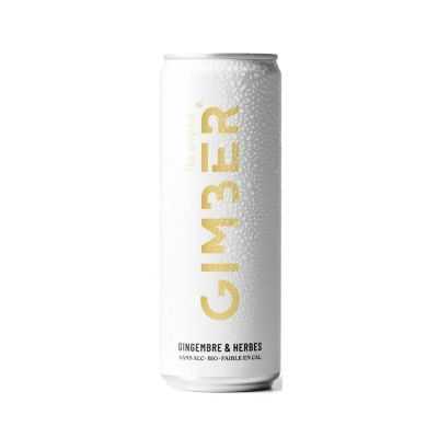 1 CANETTE FRAICHE GIMBER - READY TO DRINK BIO 250ML